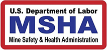 US Department of Labor MSHA logo